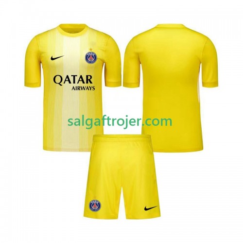 Paris Saint-Germain PSG Fodboldtrøjer Målmand Børn 3. sæt 2025/26 Kort ærmer Paris Saint-Germain PSG Fodboldtrøjer Målmand Børn 3. sæt 2025/26 Kort ærmer